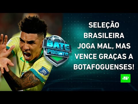 Seleção SOFRE MUITO, mas Dorival é SALVO por jogadores do Botafogo contra o Chile! | BATE-PRONTO