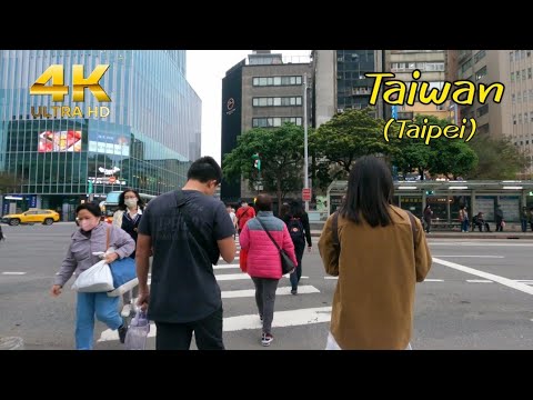 Taipei[4k-walkinTaiwan]ใ