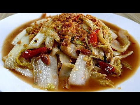ผัดกาดขาวผัดเต้าเจี้ยว-เมนูง่า ผัดกาดขาวผัดเต้าเจี้ยว-เมนูง่า