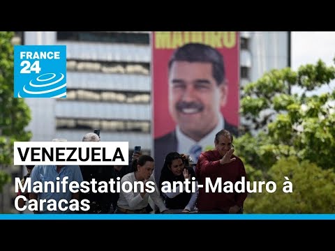 Au Venezuela, l'opposition manifeste pour contester la victoire de Nicolas Maduro • FRANCE 24