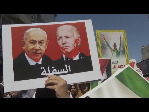 Protest in Jordan as one-year anniversary of October 7 and start of war in Gaza approaches