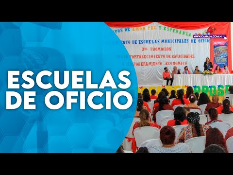 Alcaldía de Managua lanzó las escuelas de oficios municipal