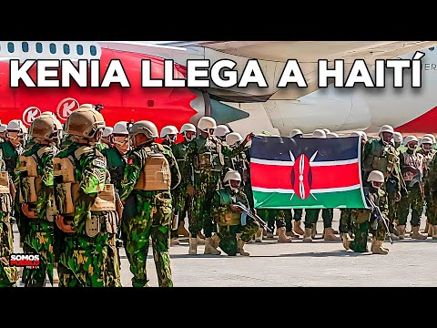 KENIA LLEGA A HAITÍ A COMBATIR PANDILLAS E IMPLANTAR EL ORDEN