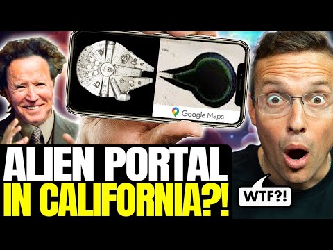 Google Maps Shows 'UFO Portal' In American Desert Protected By TANKS, BREAKS Internet | What Is It!?