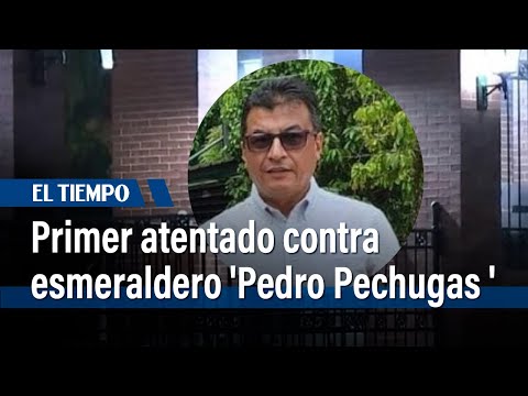 Imágenes exclusivas del primer atentado al esmeraldero, Juan Sebastián Aguilar, 'Pedro Pechuga'