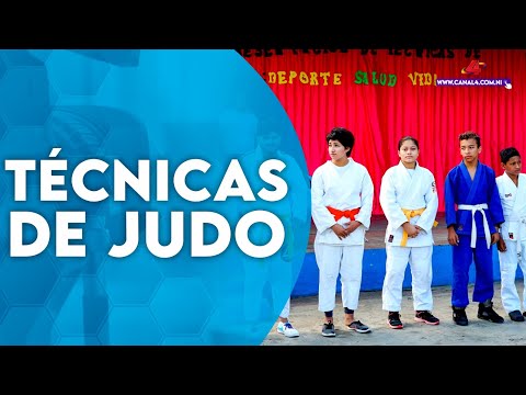 Presentación de técnicas y open municipal de judo - deporte, salud y vida