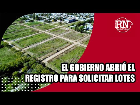 El Gobierno lanzó el Registro Único de Solicitantes de Lotes