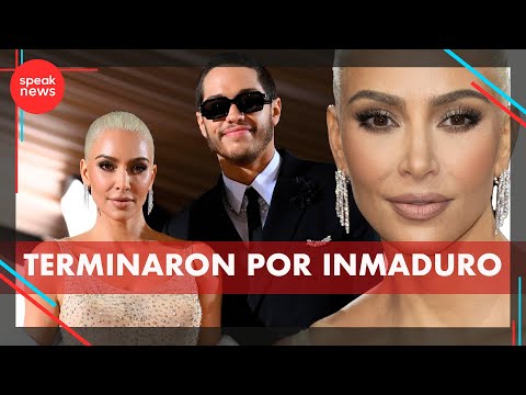 Kim Kardashian revela la verdadera razón por la que le terminó a Pete Davidson, la edad si importó