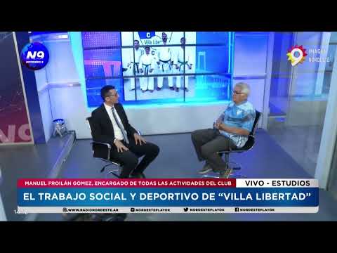 EL TRABAJO SOCIAL Y DEPORTIVO DE “VILLA LIBERTAD” - NOTICIERO 9