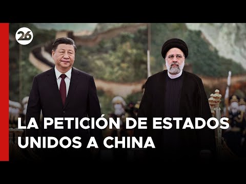 EEUU le pide a China que deje de apoyar a Irán y a los hutíes