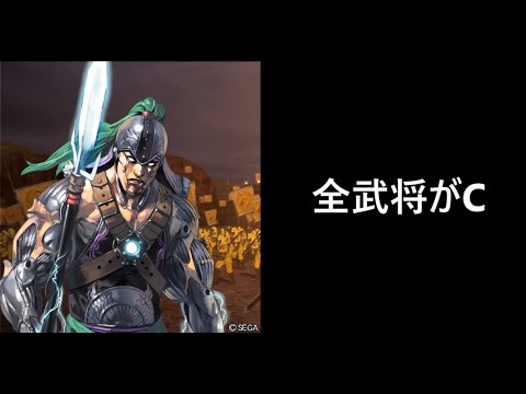 【三国志大戦】全武将がC【万夫不当の勇】