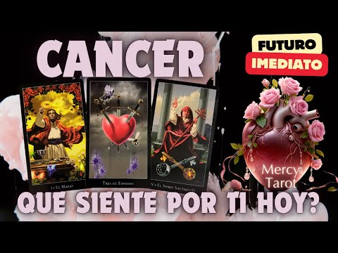 ? Cancer ? QUE SIENTE POR TI? Lo que hay en el corazón de tu Persona Especial #cancer #tarot #hoy