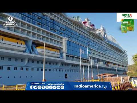 El crucero más grande del mundo llega  Roatán / Radio América