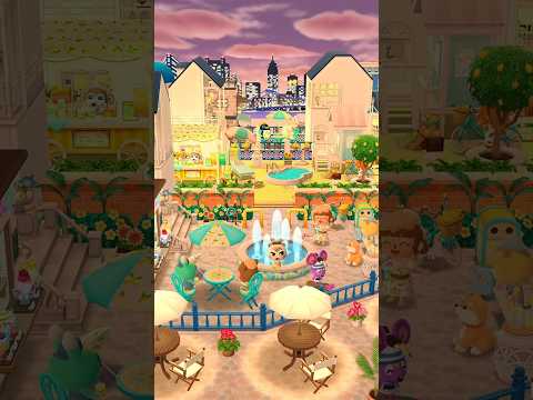 【ポケ森】Lemonade Cafe🍋#acpc #animalcrossingpocketcamp #ポケ森#shorts#포켓캠프