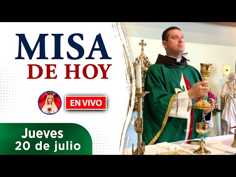 MISA de HOY  EN VIVO  jueves 20 de julio 2023 | Heraldos del Evangelio El Salvador