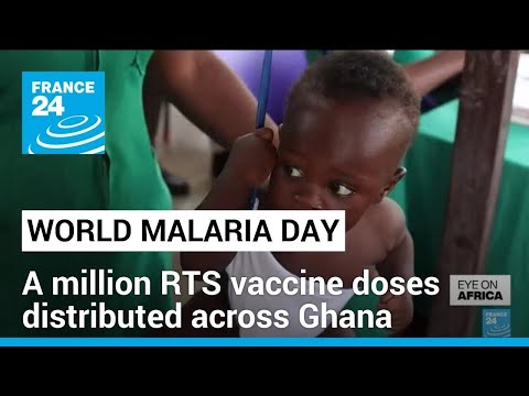 World Malaria Day:  A million RTS vaccine doses distributed across Ghana • FRANCE 24 English