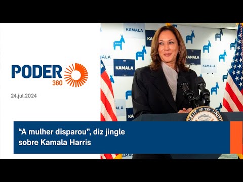 “A mulher disparou”, diz jingle sobre Kamala Harris