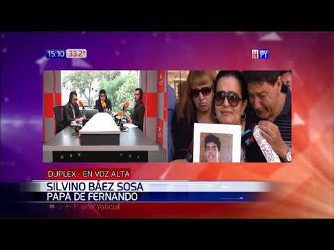 Papá de Fernando Báez: Si hubiese pena de muerte, la pediríamos