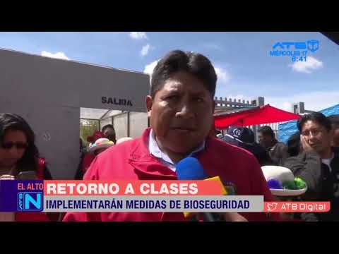 La Alcaldía de El Alto refacciona los colegios para el retorno a clases