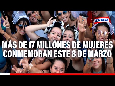 Más de 17 millones de mujeres conmemorarán su día este 8 de marzo en el Perú, según INEI