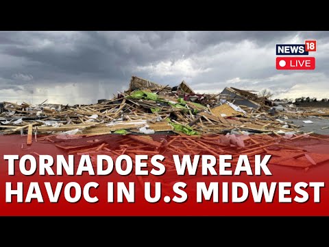 Midwest Storm LIVE | Millions In The Midwest Under Storm Watches | Nebraska Iowa Tornado News | N18L