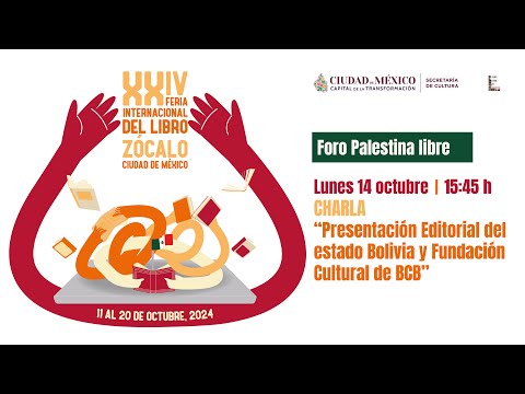 CHARLA “Presentación Editorial del estado Bolivia y Fundación Cultural de BCB”