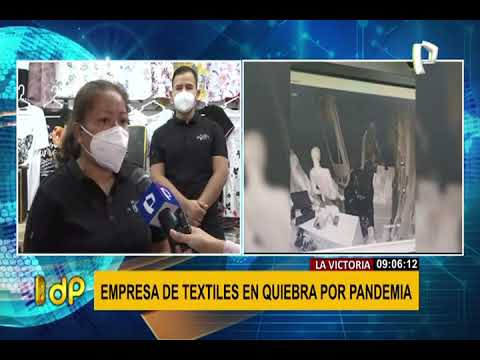 Empresa de textiles puede quebrar por pandemia de la COVID-19