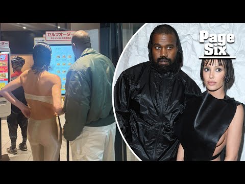 Kanye West and wife Bianca Censori stick out like sore thumbs at McDonald’s in Tokyo