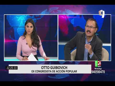 Otto Guibovich se solidarizó con la prensa tras ser atacados por el Ejecutivo (1/2)