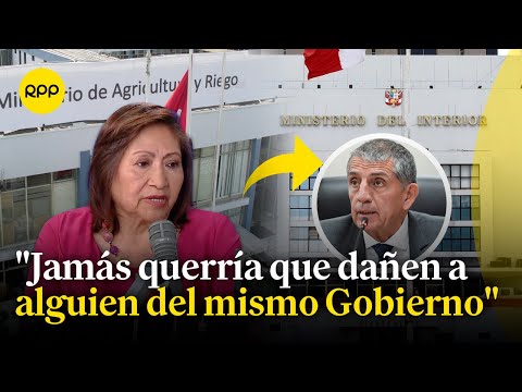 Ana María Choquehuanca responde por audio donde incitaría marcha contra ministro del Interior