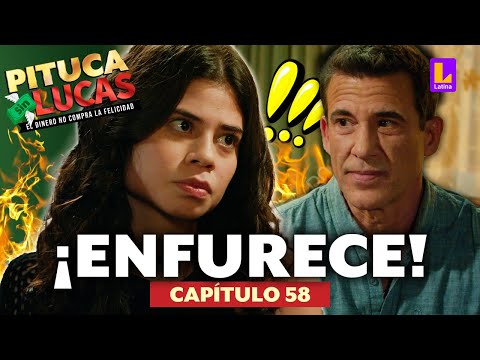 Micaela se entera del beso entre Techi y Manuel | Pituca Sin Lucas - Capítulo 58