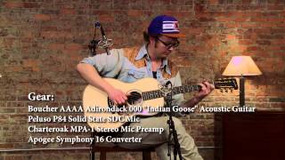 Boucher AAAA Adirondack 000 "Indian Goose" Acoustic Guitar