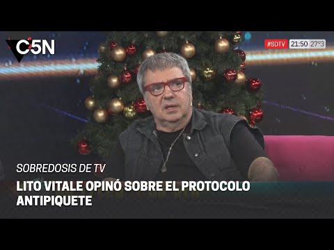 SOBREDOSIS DE TV | LITO VITALE: ¨Eso de 'NO hay PLATA' es un LATIGUILLO ESPANTOSO¨