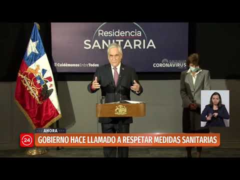Presidente Piñera en visita a residencia sanitaria: Se han cometido errores