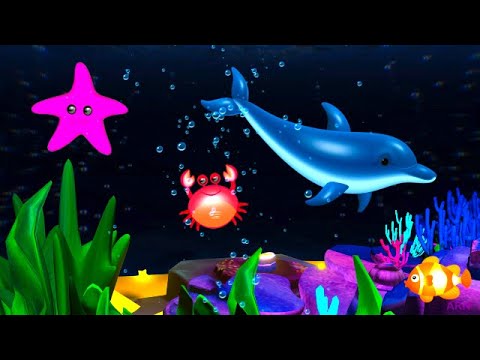 Bedtime Lullabies and Calming Undersea Animation 🐠 🐟  Baby Lullaby 💤