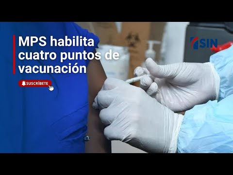 MPS habilita cuatro puntos de vacunación contra Covid-19