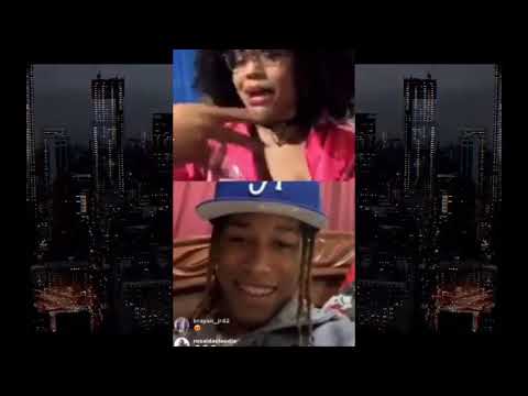 Nino Freestyle Enamorando A Chelsy Bautista Y Ella Lo Frena LIVE  Exclusivo