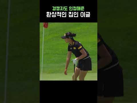 경쟁자도 하이파이브 건넨 칩인 이글