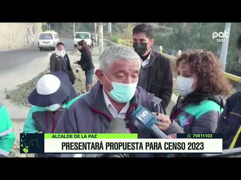 El alcalde de La Paz Iván Arias presentará propuesta para el CENSO 2023