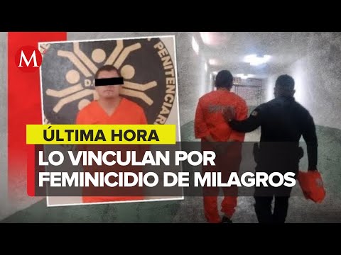 Miguel de Jesús N, asesino de Milagros Monserrat, es vinculado a proceso