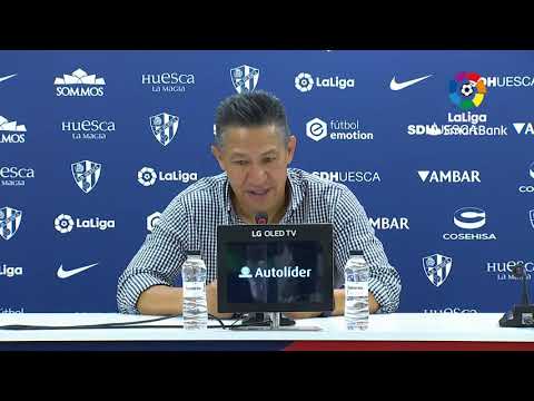 Rueda de prensa SD Huesca vs Málaga CF