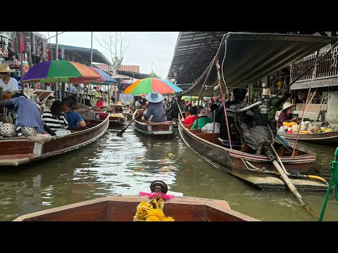 ชวนเที่ยวชมตลาดน้ำดำเนินสะดวก