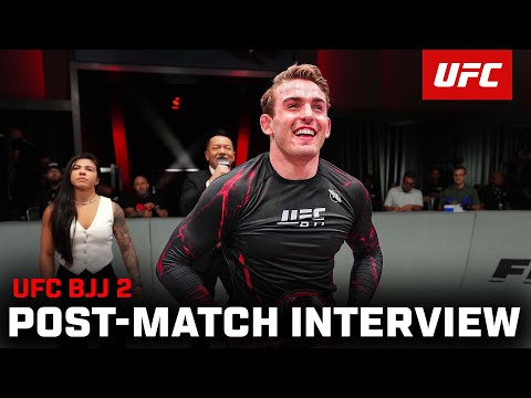 Andrew Tackett Post-Match Interview | UFC BJJ 2