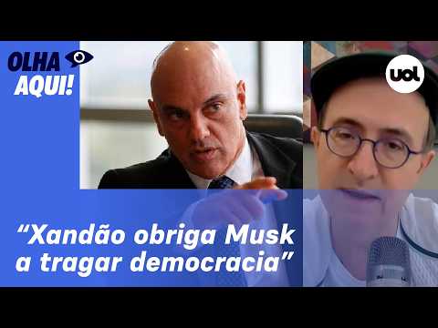 Reinaldo: Elon Musk se surpreendeu e não imaginou que Moraes teria a coragem de tirar o X do ar