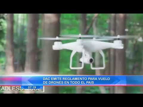 DAC emite reglamento para vuelo de drones en todo el país