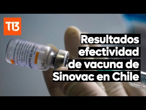 Resultado de efectividad de CoronaVac en Chile