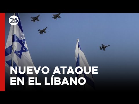 MEDIO ORIENTE | Nuevo ataque de aviones de combate en el Líbano