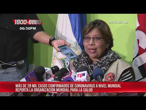 Más de 28 mil casos confirmados de coronavirus a nivel mundial – Nicaragua