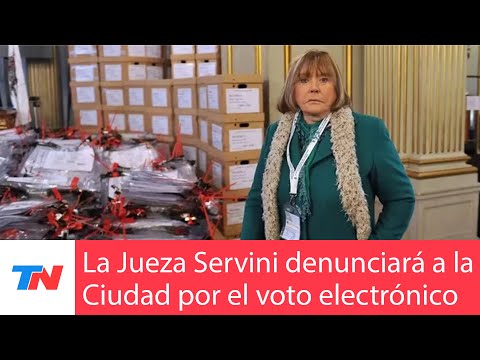 La jueza Servini presentará una denuncia penal contra CABA por los problemas con el voto electrónico