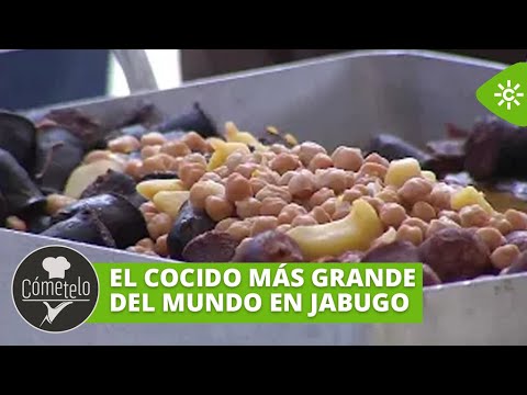 Cómetelo | Miles de personas saborean en Jabugo el cocido más grande del mundo